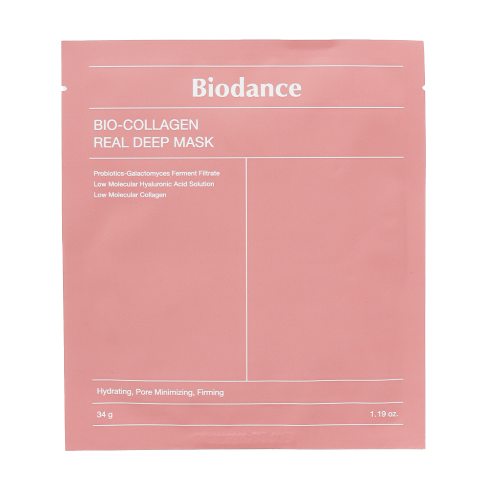 Гідрогелева маска для обличчя Biodance Bio-Collagen Real Deep Mask Sheet з колагеном, 34 г